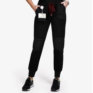 FIGS x Disney SOLD OUT Mickey Mouse Embroidered Black Jogger Scrub‎ Bottoms XS